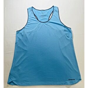 Patagonia Women's Tank Racerback Blue Size XL